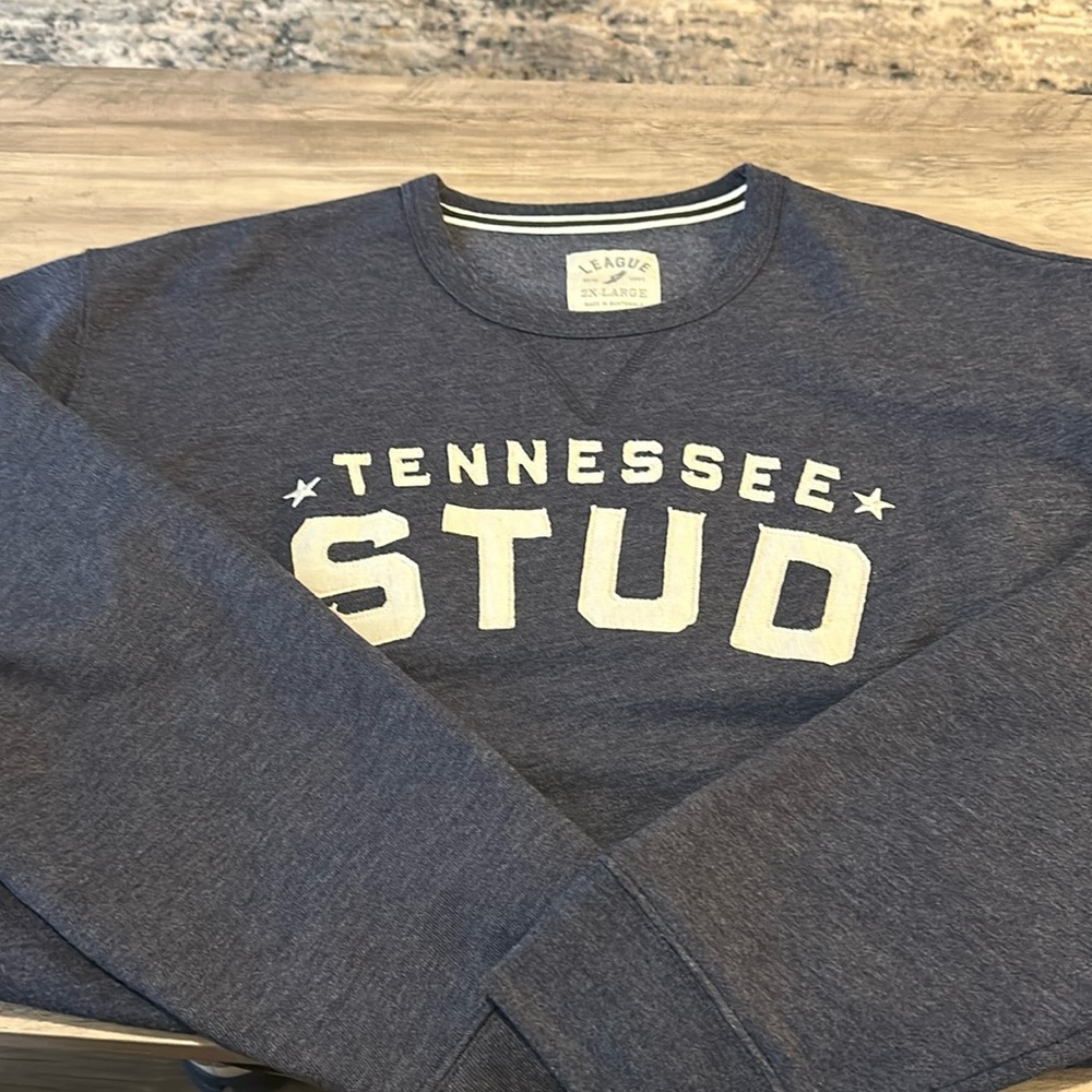 Tennessee stud crew neck sweat shirt